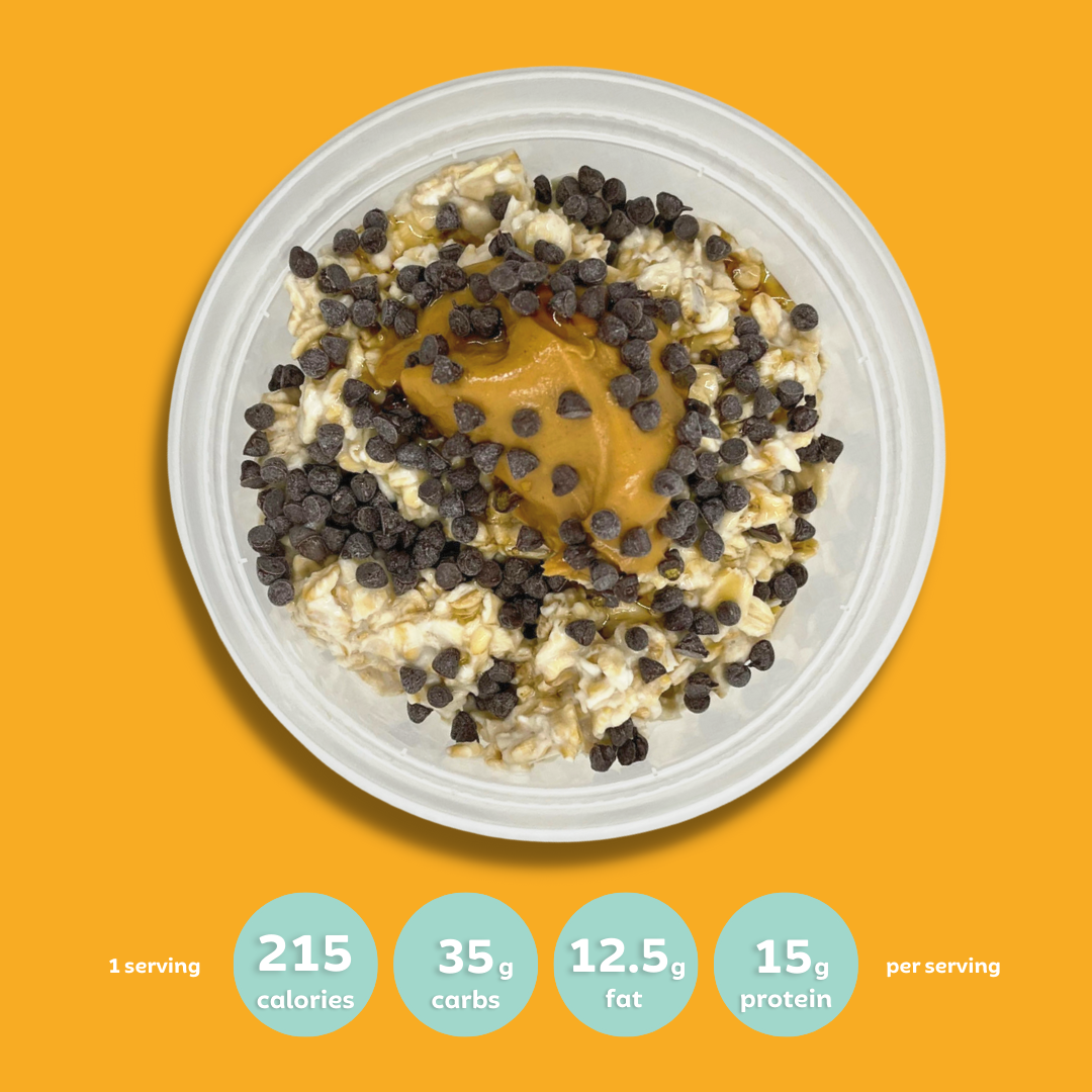 Peanut Butter Chocolate Overnight Oats