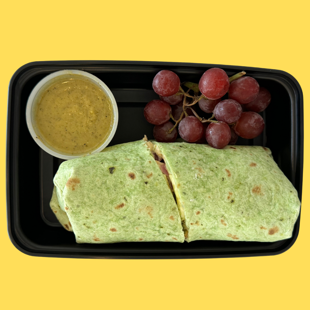 Greek Hummus Chicken Wrap