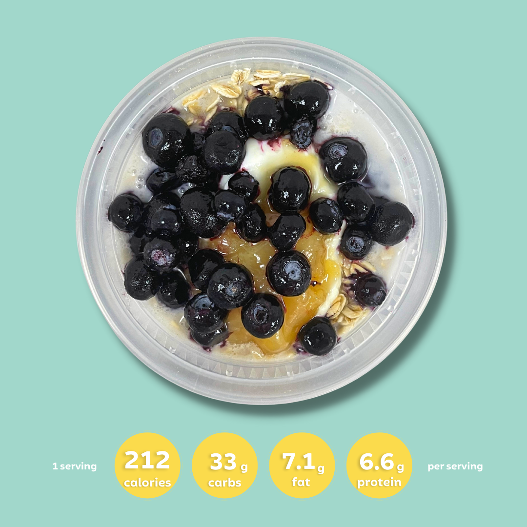 Blueberry Lemon Overnight Oats