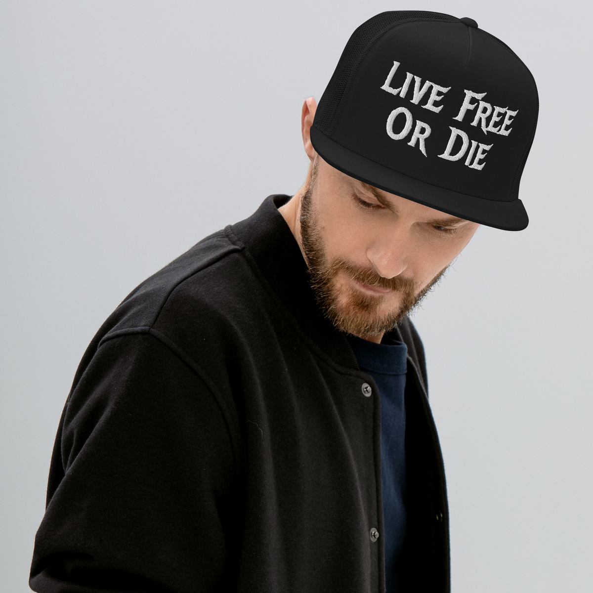 Live Free or Die Trucker Cap